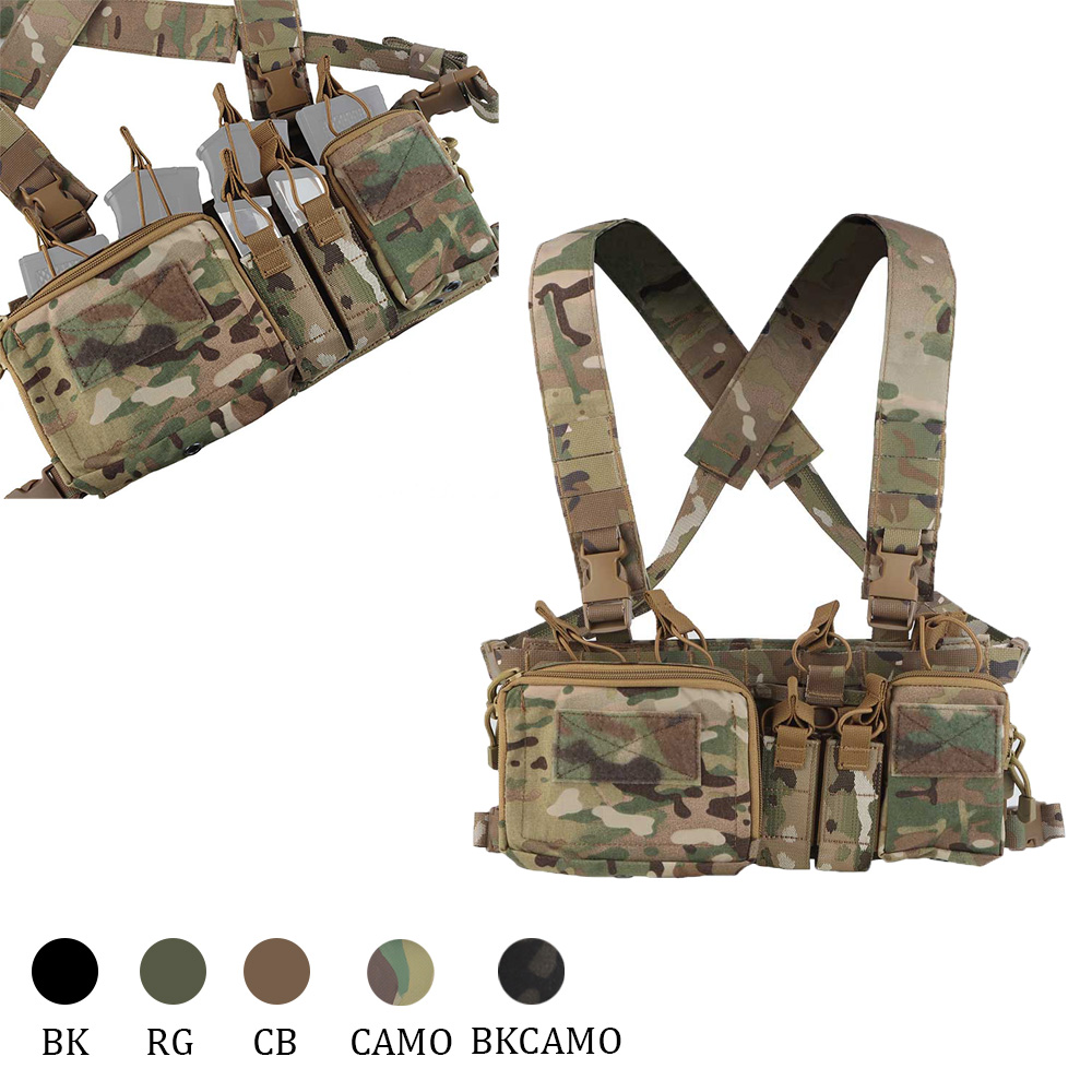 Heavy Equipment Attachments - Gilet de poitrine OphidiaTac D3CRH, équipement