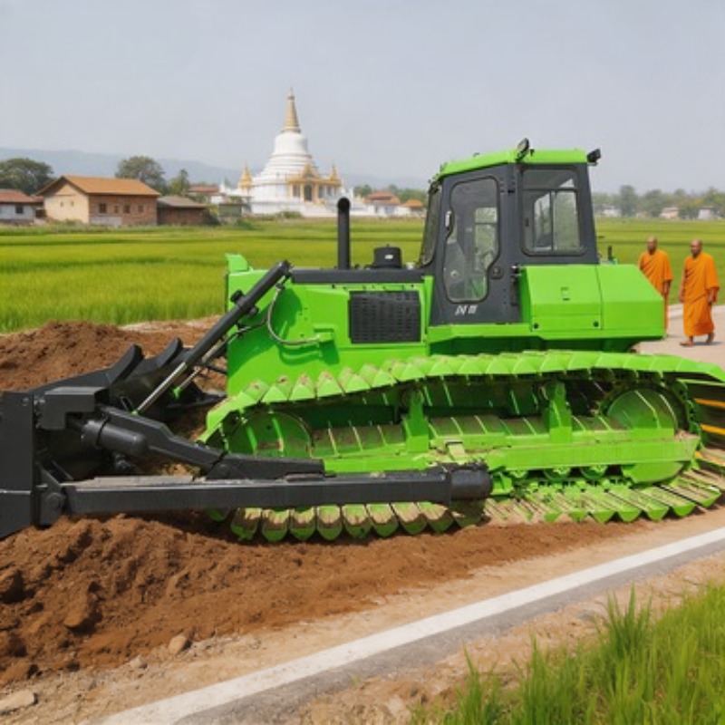 Heavy Equipment Working - Bulldozer sur chenilles SEM818F 180 CV