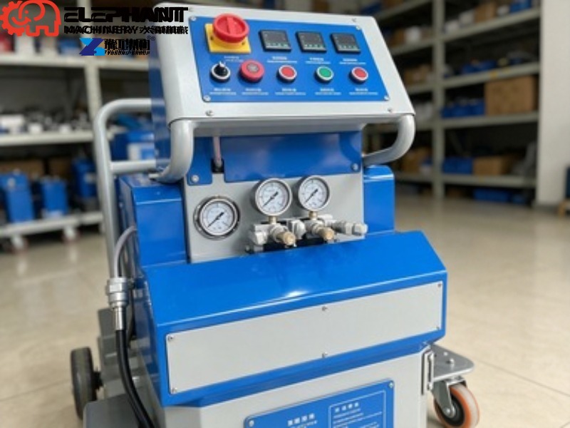 Heavy Equipment Working - Machine de pulvérisation de mousse PU