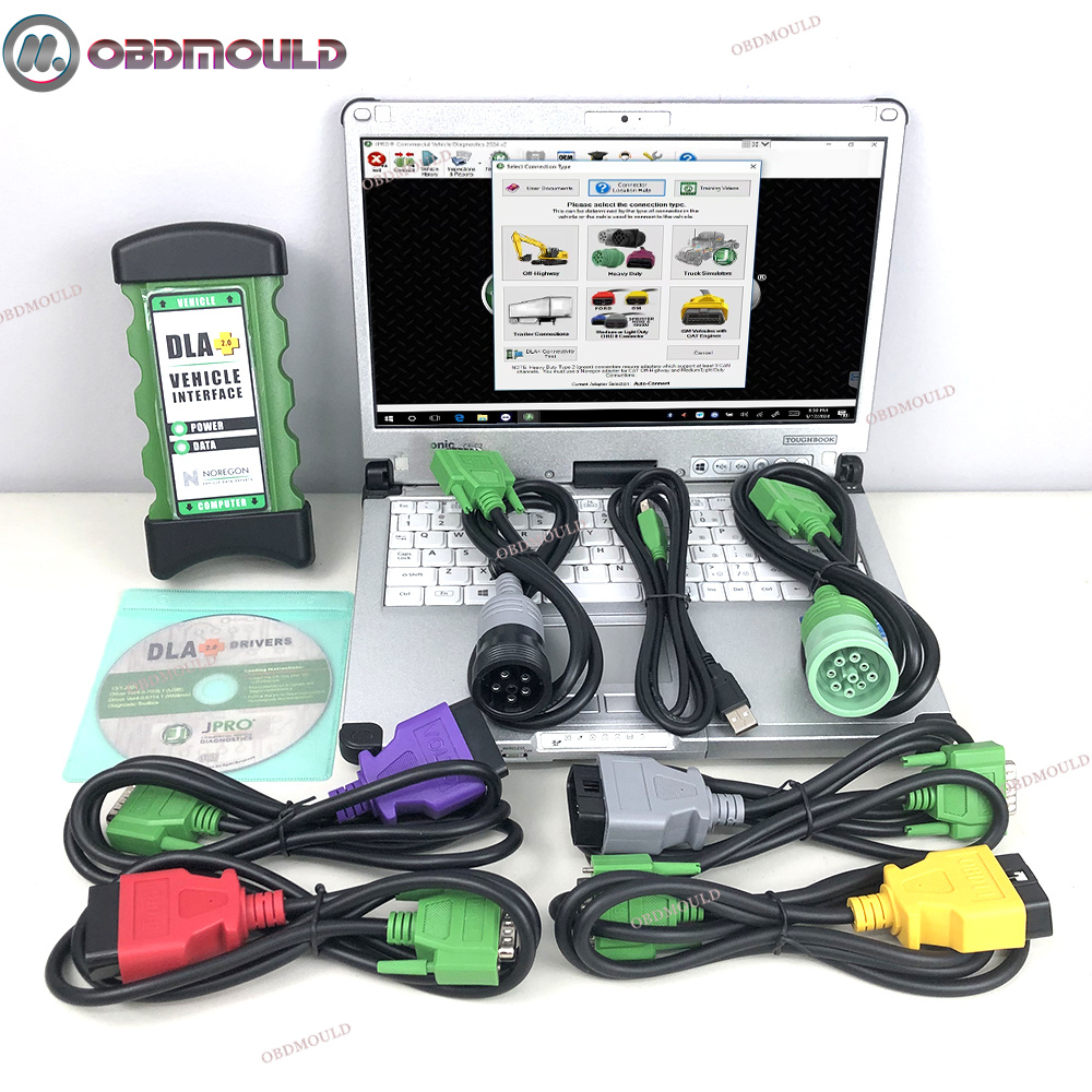 Heavy Equipment Diagnostic Software - Interface de diagnostic pour ordinateur portable