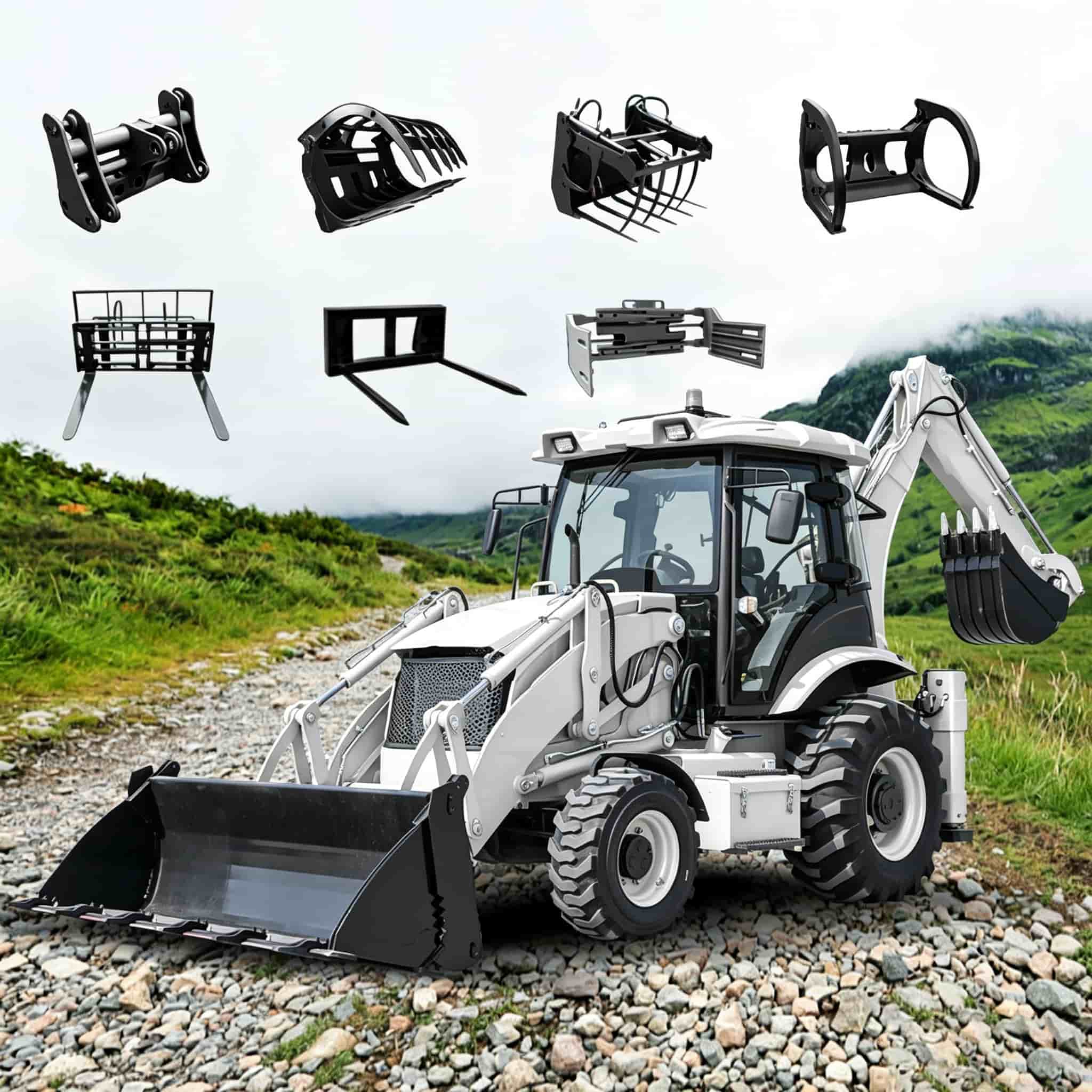 Heavy Equipment Construction - Chargeuse-pelleteuse certifiée CE 40-30C, norme Euro