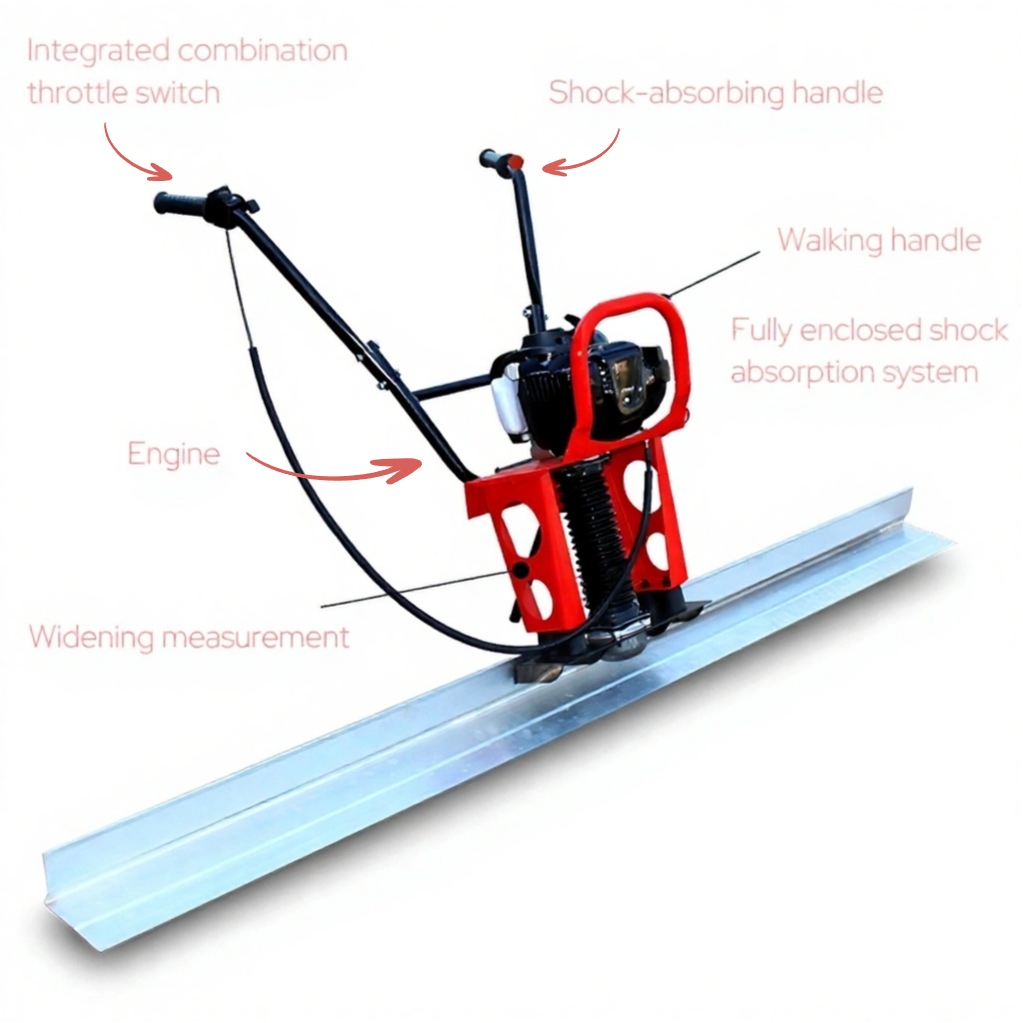 Règle de nivellement de béton  - Concrete Screed Vibrator avis et prix