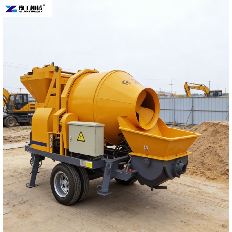 Bétonnière électrique sur remo - Concrete Mixer Machine avis et prix