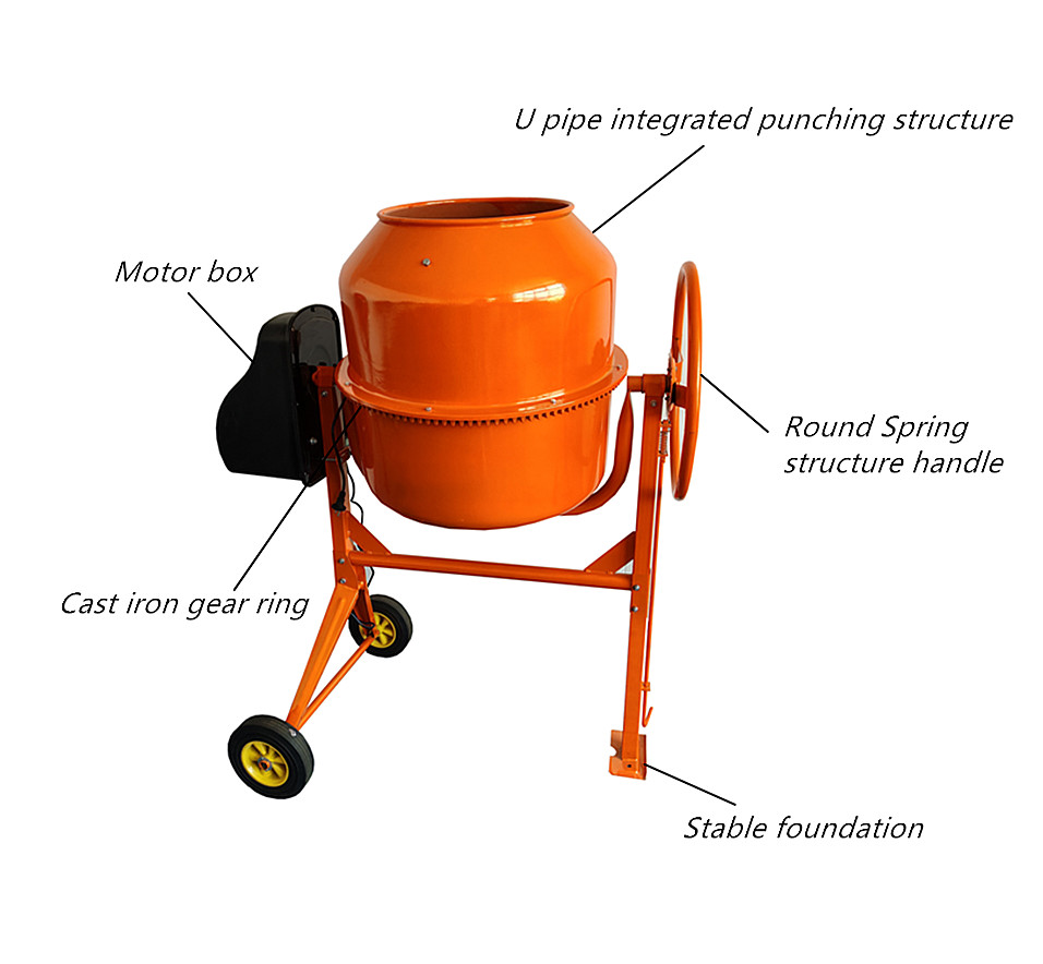 Bétonnière/moteur électrique B - Concrete Mixer Machine avis et prix