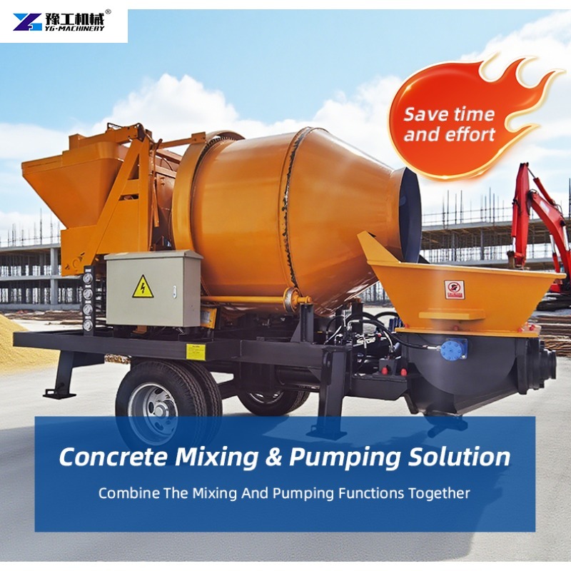 Pompe à béton et camion malaxe - Concrete Mixer Machine avis et prix