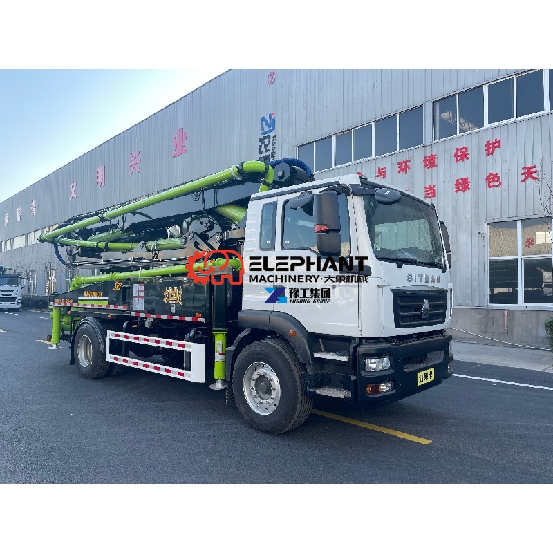 Camion pompe à béton 30m 2026, - Heavy Equipment Working avis et prix