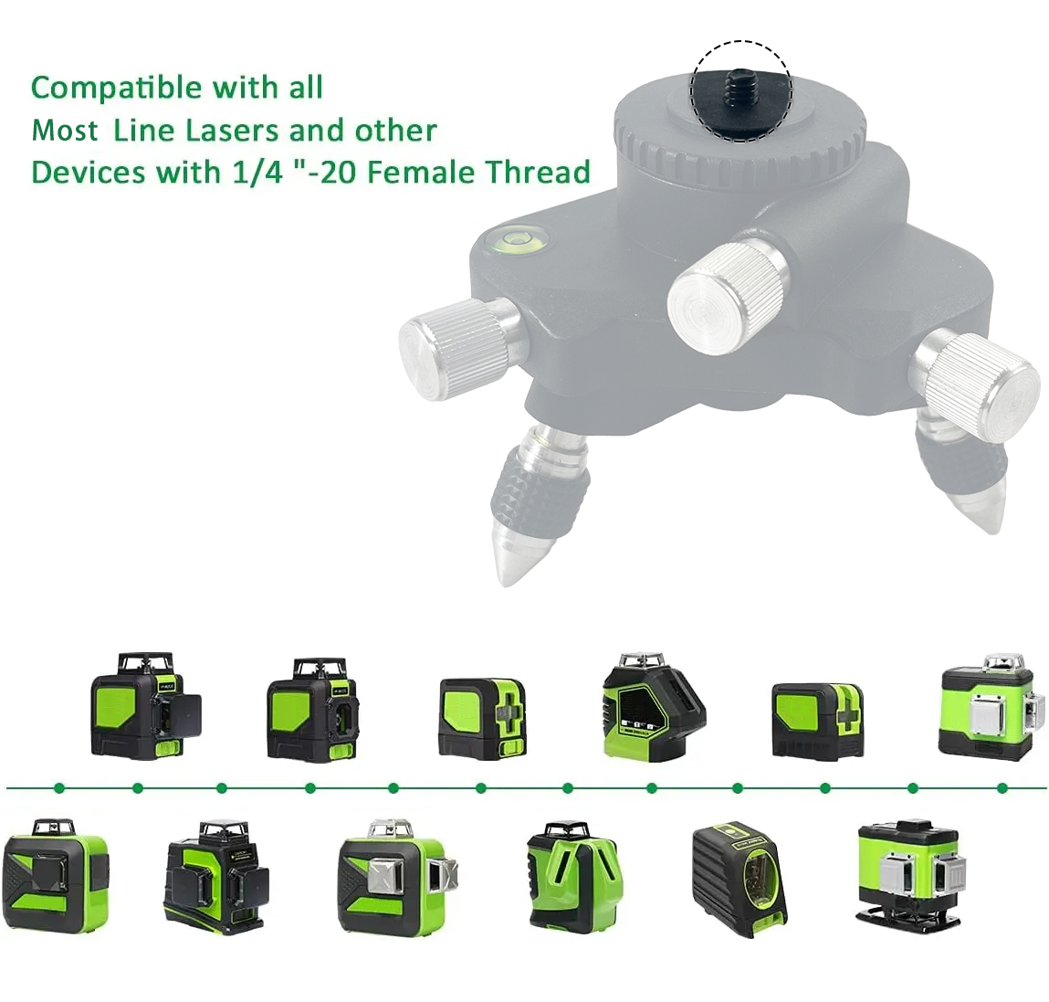 Trépied en métal avec support  - Laser Level Rotary avis et prix