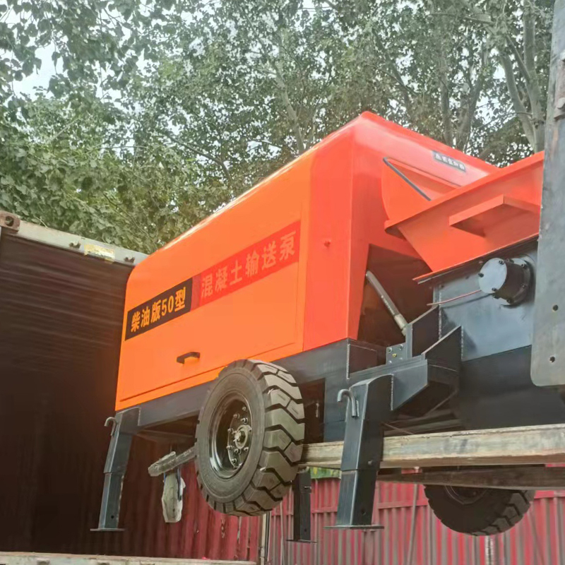 Pompe à béton mini à meilleur  - Concrete Mixer Machine avis et prix
