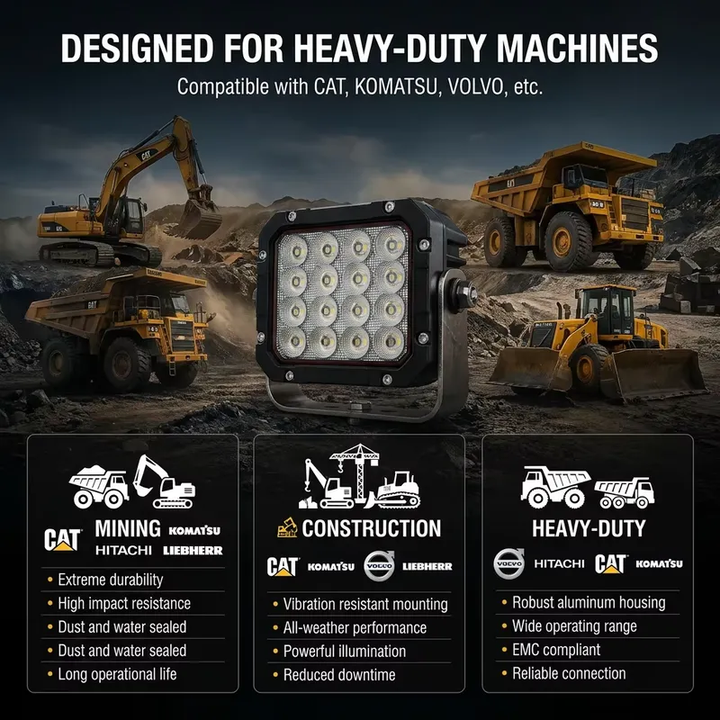 Projecteur vibrant haute lumin - Heavy Equipment Mining avis et prix