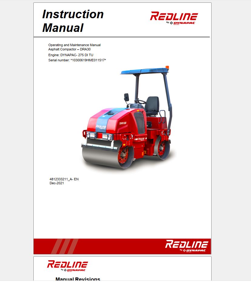 SpecDiag Dynapac Heavy Equipme - Heavy Equipment Pdf avis et prix