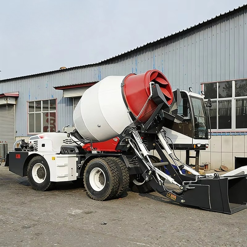 Bétonnière mobile autochargean - Concrete Mixer Machine avis et prix